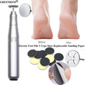 Electric Foot File Grinding Pedicure Tool Remove Dead Skin Disc 5 Type Sizes Replaceable Sanding Paper