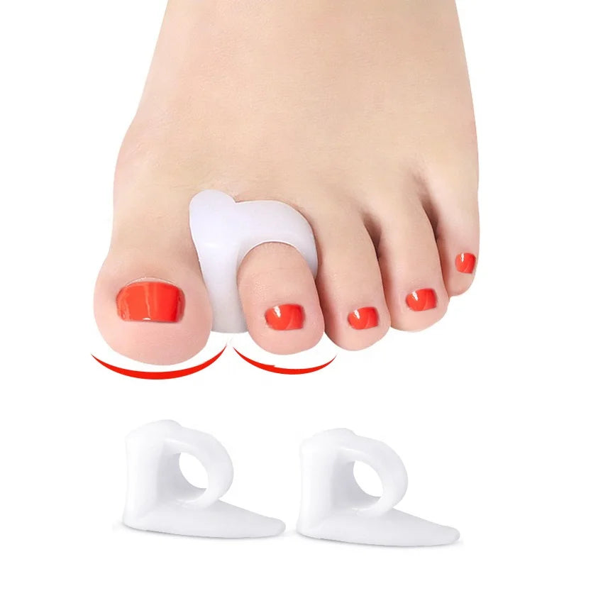 NEW Gel Silicone Bunion Corrector Toe Protector Pad Straightener Separator HA00721