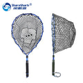 Shareshark Fishing Net with Magnetic Clip Lanyard Fish Landing Net with Telescopic Handle