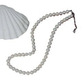 7-8mm Natural Freshwater Pearl Necklace Luxury Simple S925 Silver Buckle Collar Chain Fashionable Light Luxury Wholesale