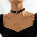 Europe and the United States Fashion Women Choker Chunky Acrylic Collar Beads Exaggeration Multi-layer Pearl Necklace