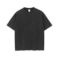 Wholesale Men's Heavy Cotton 320gsm Punk Gothic Hip Hop Streetwear Tshirt Plain Bale Oversized Washed Vintage T-shirt