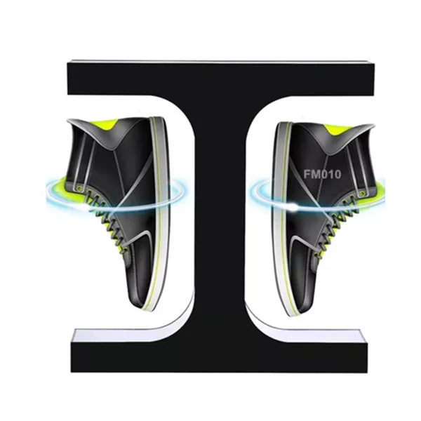 Acrylic Customize  Magnetic Levitation Suspension Shoes Display Stand with Remote Controller