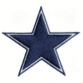 Wholesale Colorful Patch Iron-on Blue Pink Star Embroidery Patches 2.5 Inch Small Felt Sew on Badges for Garment Accessories