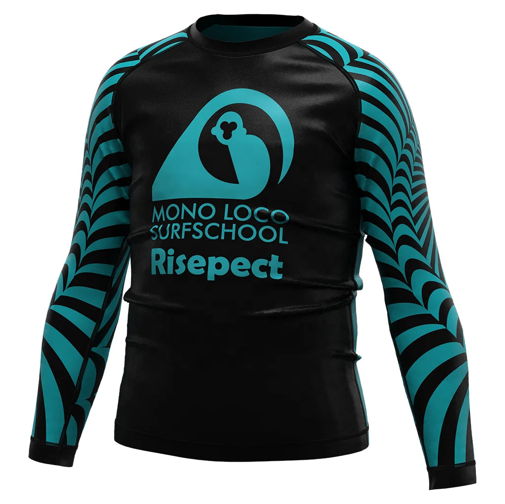 Children Kids Boy Custom logo MMA BBJ Grappling Jiujitsu Compression Shirt Rash Guard