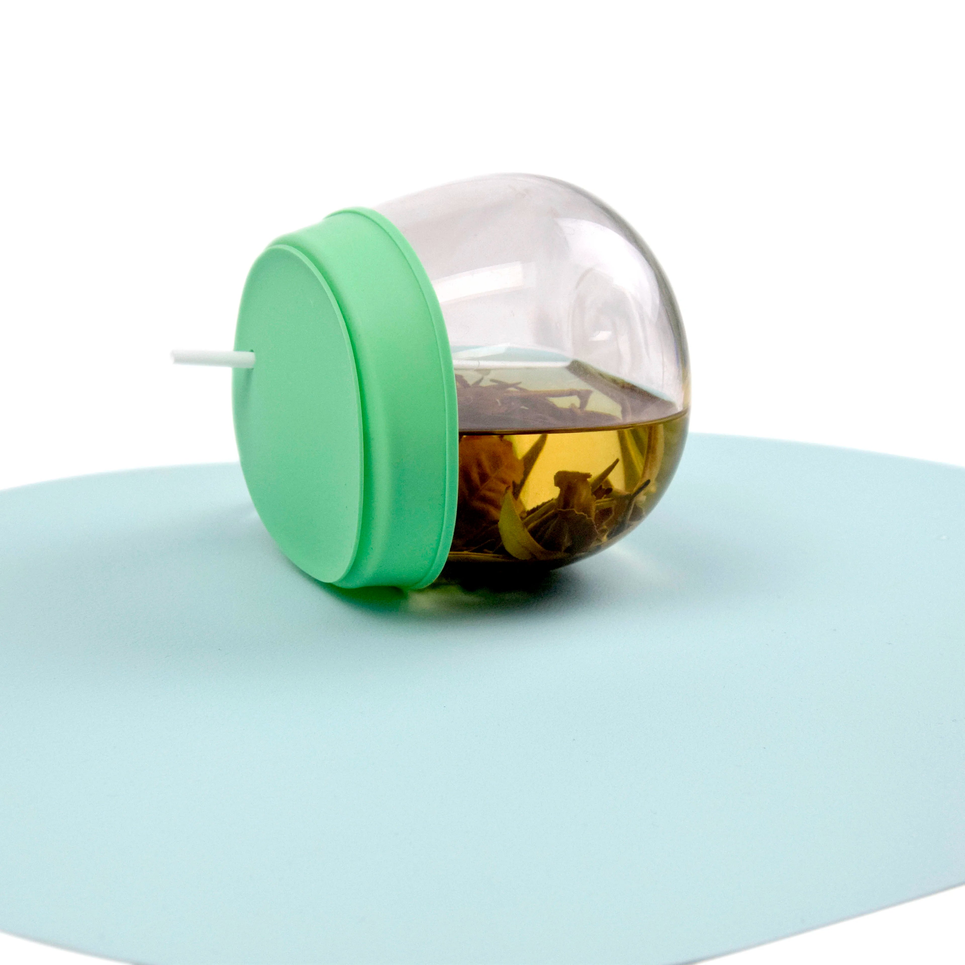 Eco-Friendly Splatter Proof Silicone Stretch Wooden Glass Coffee Cup Lid Cover