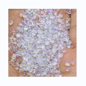 AB Clear Decorative Pebbles 450 G the Crushed Stone Is Polished Decorative Stones Terrarium Substrate Pebbles Crushed