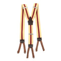 Hamocigia Custom Design Logo Elastic Tape Button Brace Suspenders Belt Shirt Set for Men MegaBDM