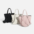 Popular Mini Designer Purse Lichee PU Leather Women Hand Bags Shoulder Luxury Ladies Handbag Bucket Bag