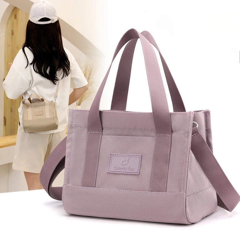 Casual Waterproof Nylon Women's Crossbody Bags Fashion Simple Ladies Shoulder Bag Portable Versatile Female Shopping Handbags