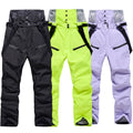 Unisex Adults Plus Size Snow Pants Waterproof Ski Bib Overalls Zipper Breathable Heated Outdoor Wear for Snowboarding Windproof