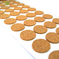 2-3 mm Thickness Adhesive Cork Pad Rolls Strips with Adhesive Back Glass Cork Spacers