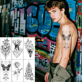 Premium Water Transfer Tattoo Stickers for Full Arm Coverage - Wholesale Available