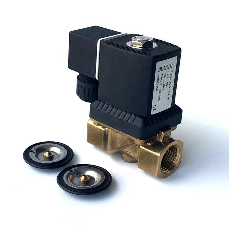 QUANJIA Solenoid Valve for GRAFMAC Repair Parts Water Inlet Solenoid Valve 2231015-1406 150925130