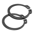 5-20mm GB894 Stainless Steel Black 65mn Shaft Bearing Retaining Clip Snap Ring C Type External Circlip