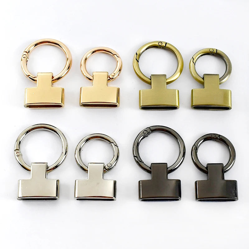 Deepeel DY909 20mm 25mm Bags Hardware Accessories Key Chain Snap Hook Alloy Spring Ring Buckle
