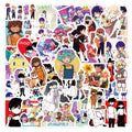 60PCS Popular Cool Cartoon Game Decals Horror Gaming Omori Sticker