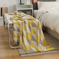 Luxury Cozy Bamboo Fiber Blanket Throws for Sofa Summer Cooling Custom Pattern Factory Wholesale Brand New Blanket