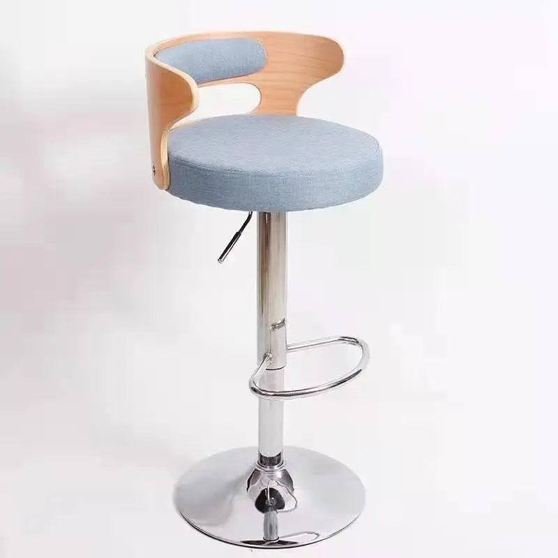 Factory Made Modern Synthetic Leather High Bar Stool Chair for Home Bar & Dining Commercial Use