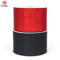 Custom Ribbons Roll  100 mm Wide Single  Face Satin Ribbon  for Christmas Gift  Wrappings