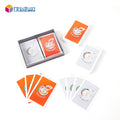 Playing Cards Private Label 100% Plastic Playing Cards Professional Custom Double Deck Playing Cards