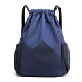 Wholesale Fitness Large Capacity Side Pockets Drawstring Lightweight  Durable Football Baseball Basketball Backpack