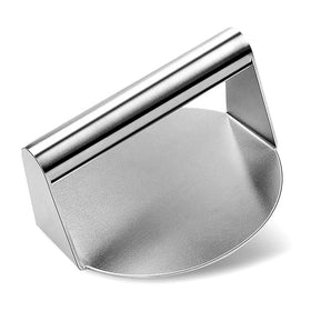 Non-Stick Griddle Hamburger Smasher Round Burger Smasher Stainless Steel Smashed Burger Press