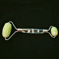 HY Multi functional factory wholesale anti xiuyan jade spiky flower handle massage roller