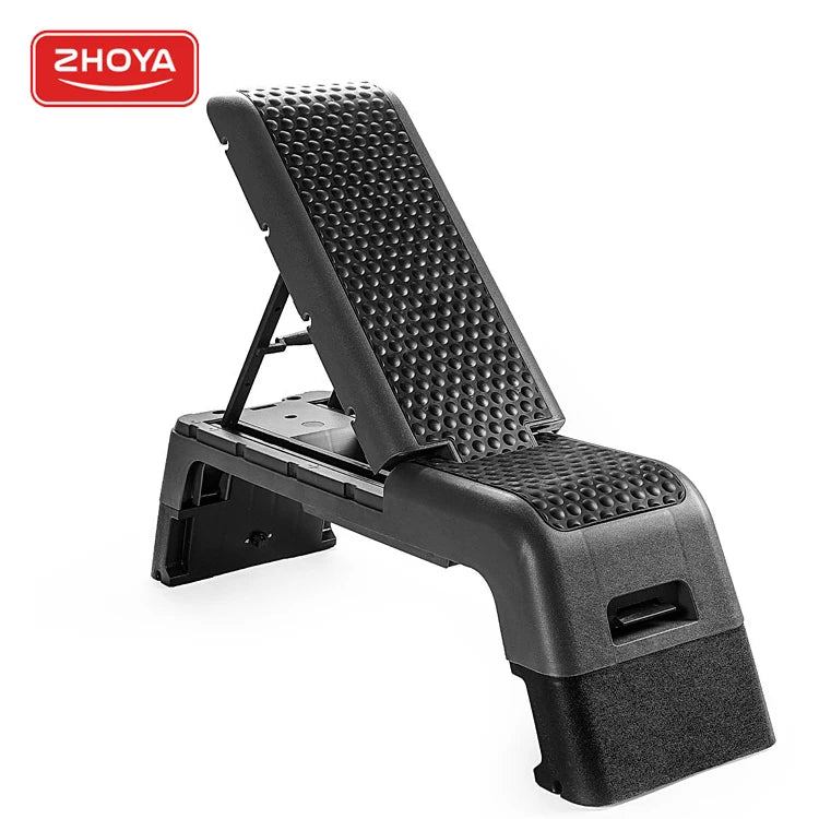 ZHOYA Hot Selling Fitness Gym Workout Sit up Bench Adjustable Aerobic Step Bench Step Bench for Home