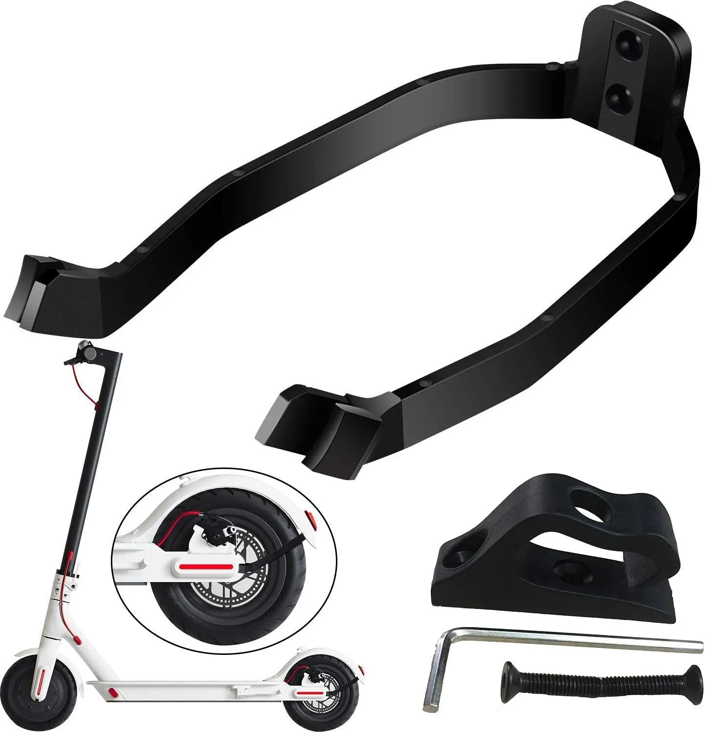 Scooter Exclusively Designed Alloy Hooks for Hanging Gadget Bags Rear Support Frame Suitable for Mi M365/1S PRO E-Scooter Hook