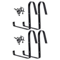 Plant Hanger Wall Hooks Flower Window Box Planter Iron Bracket for Railing Balcony Flower Pot Holding Bracket