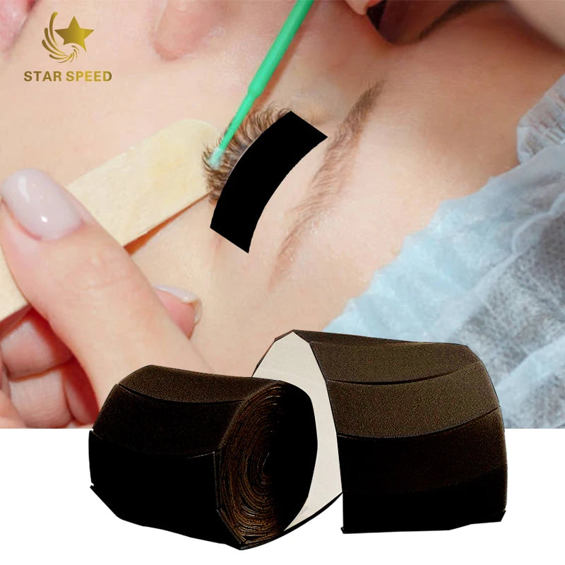 Star Speed Wholesale Black Eye Patch Lash Pads Under Eye Gel Anti UV Eyelash Patch for UV LED Lash Extension
