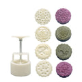 Mooncake Mold DIY Hand Pressure Cake Mold Rose Shape Cookie Mold