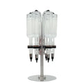 500ml Rotatable Design 6 Bottles Perfume Dispenser Whole Store Perfume Display Rack With 6 Pump Head Distributor