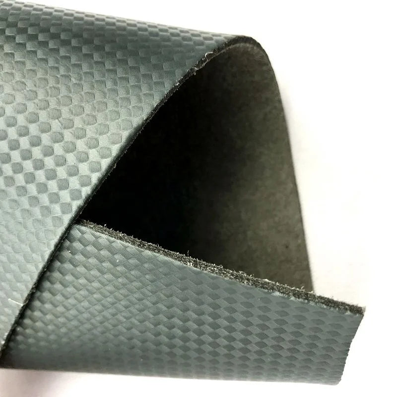 2.0mm Carbon Fiber Grain Leather for Weight Lifting Gym Gloves Microfiber Suede Leather for Wrist Support Hand Palm Grips