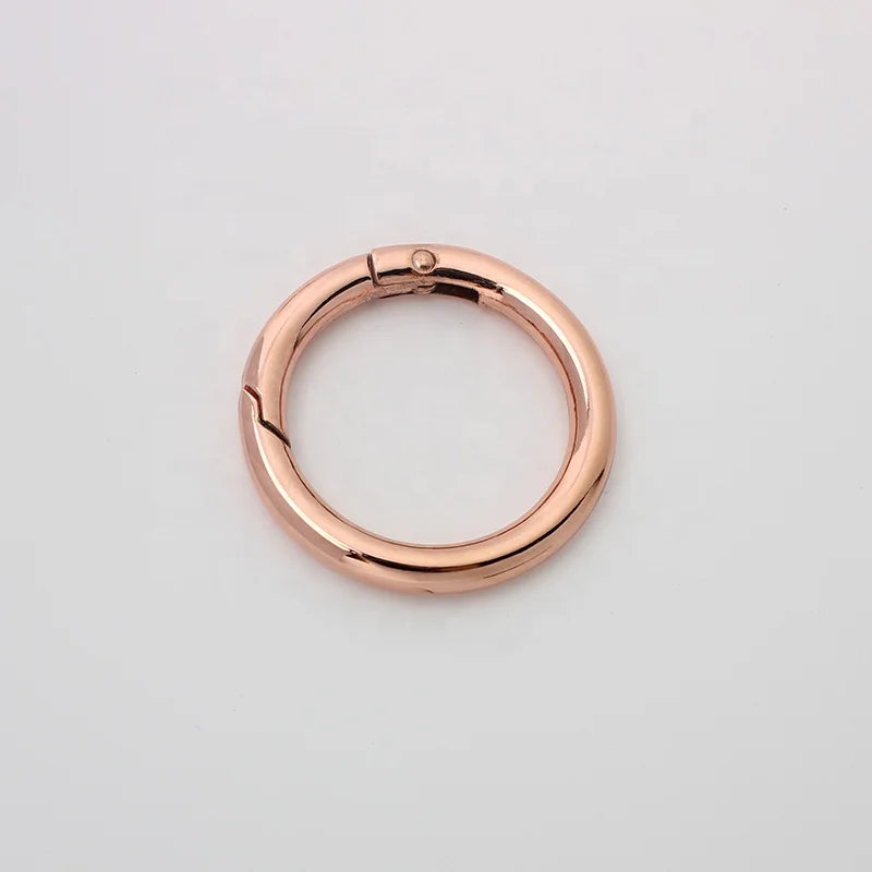 Nolvo World 6 Colors Full Size 13-17-18-26-34-40 mm Metal Gate O Ring Spring Detachable Ring Clasp for Bag MegaBDM