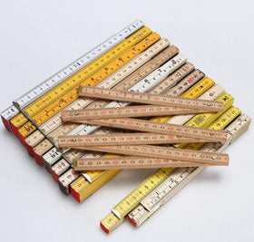 1M 2M Wooden Foldable Rulers Bulk