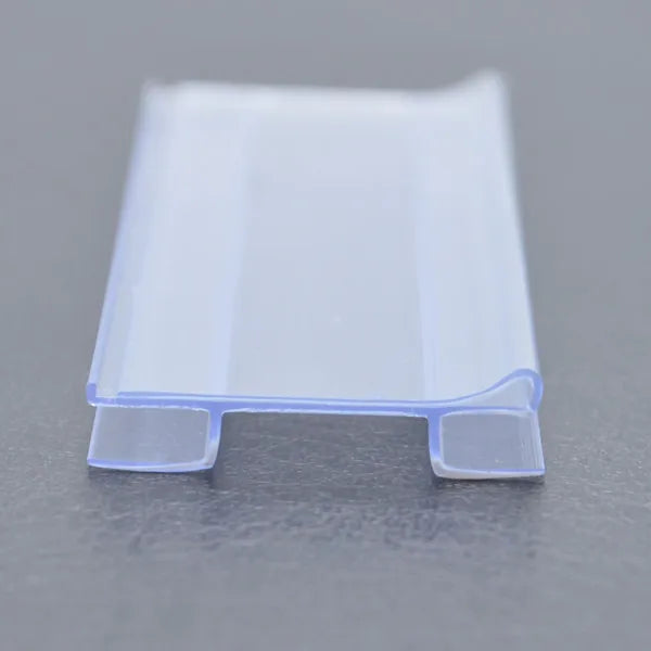Plastic Pvc Price Tag  Extrusion Profile  Plastic Strip Label Holder for Supermarket Double Wire Shelf