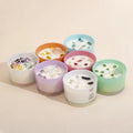 Natural Spa Aromatherapy Glass Candle Jar Gift Box Cup Soy Wax Essential Oil Fragrance Candles Home Decoration