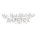 Handmade Crystal Rhinestone Wedding Vine Accessories Headdress Comb for Prom Party Bridal Made of Alloy for Anniversary