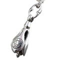 BOCAI S925 Sterling Silver New Charm Pendant Pure Argentum Fashion Buddhist Hanging Dangler Amulet Silver Bell Jewelry