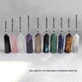 Single Point 6-Faceted Quartz Reiki Energy Stone 6-7cm Healing Wand for Meditation Therapy Home Decor 6 Faceted Crystal Craft