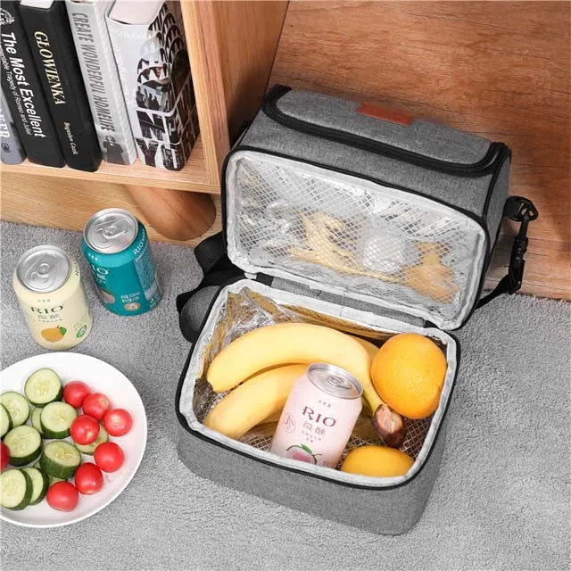 2021 New Product Ideas Custom Canvas Pinatex Lunch Folio Bag
