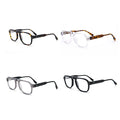 Wholesale Superior Quality Vintage Eyeglasses Women Men Clear Lens Cellulose Acetate Glasses