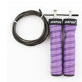 2020 New Design Durable PVC High Speed Weighted Skipping Rope for Gym Exercise Custom Logo Steel Wire Coated