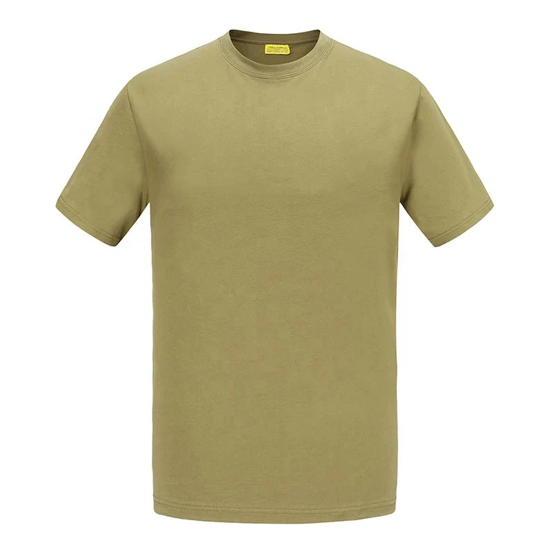 YAKEDA Summer Tactical Uniform Breathable Tactical Shirt Camouflage Combat Tactical T-Shirt for Men Camo Outdoor T-shirt