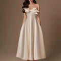 Light Luxury Women's Clothing 2025 Summer New Style Sensory Long Skirt Banquet Dress