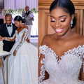 Guangzhou Auyan 2024 African Cross-border Bride Mermaid Handmade Flower White Cape Custom Brides Maid