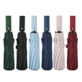 Smart 10 Ribs Large Canopy Automatic Folding Umbrellas with Logo Custom