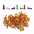 RIDERACE 50Pcs/set Bicycle Brake Wire End Caps MTB Brake Shifter Inner Cable Tips Wire End Cap for Brake Shift Derailleur Cable
